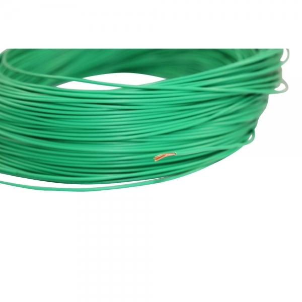 100m Cabo Flex. Automotivo 0.50mm Verde - Cód.8096