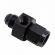 Adaptador 6AN x 6AN com Saída 1/8NPT All Black  - Cód.9454