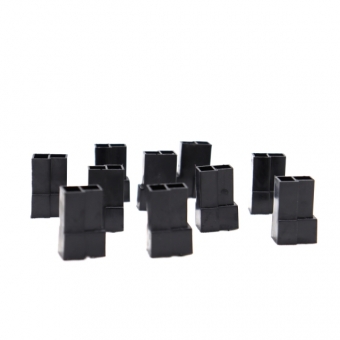10 Conectores Universal Macho 2 vias ETE7522PR - Cód.10914