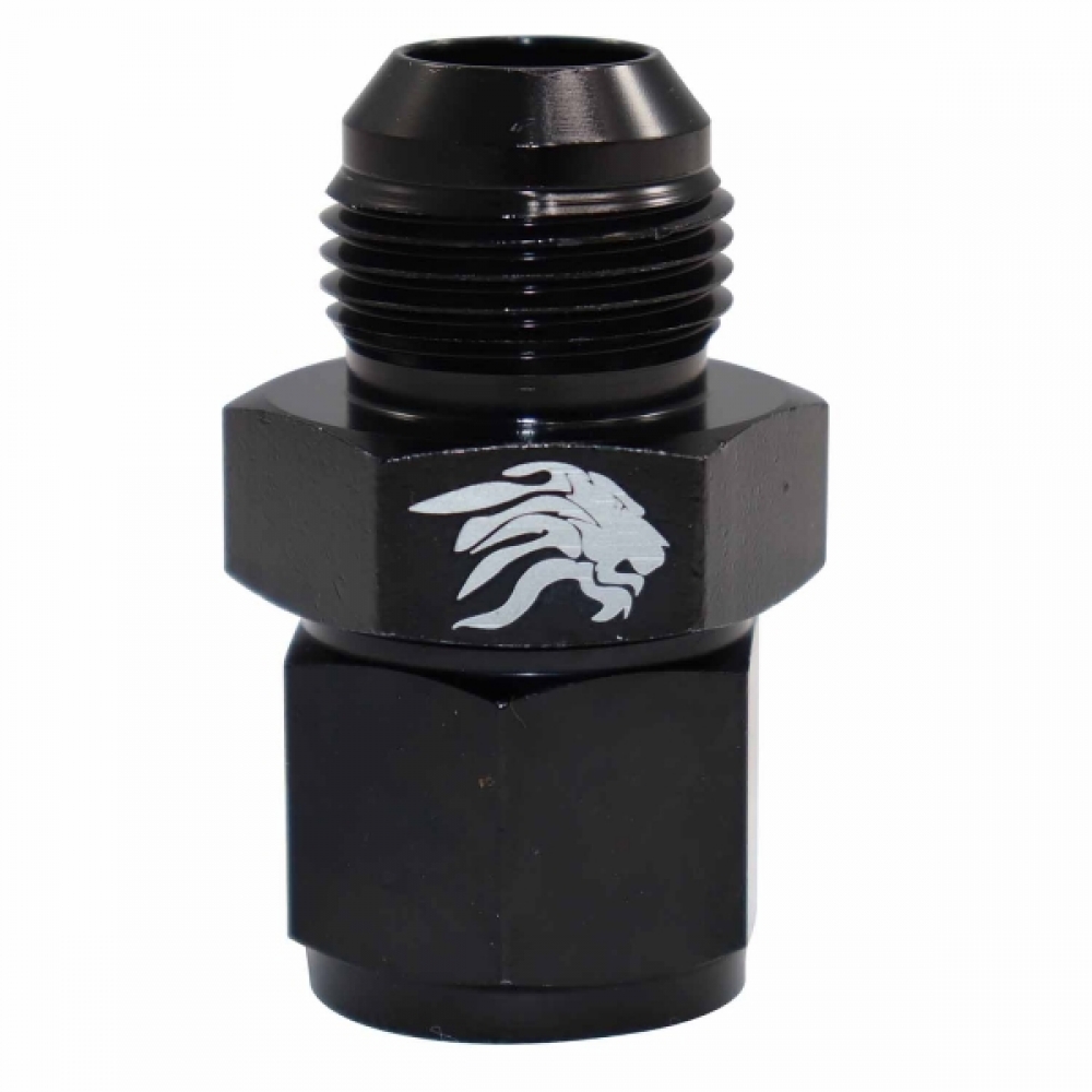 Adaptador 12AN x 12AN com Saída 1/8NPT All Black  - Cód.9462