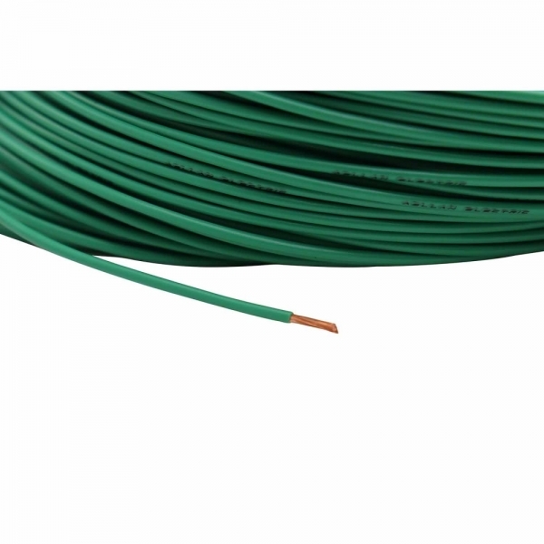 100m Cabo Flex. Automotivo 1.00mm Verde - Cód.9267