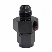 Adaptador 6AN x 6AN com Saída 1/8NPT All Black  - Cód.9454