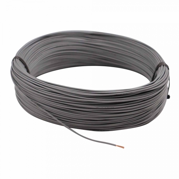 100m Cabo Flex. Automotivo 1.00mm Cinza - Cód.9266