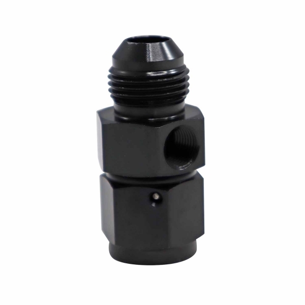 Adaptador 8AN x 8AN com Saída 1/8NPT All Black  - Cód.9419
