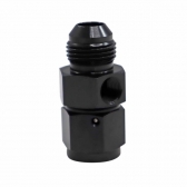 Adaptador 8AN x 8AN com Saída 1/8NPT All Black  - Cód.9419