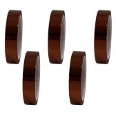 5 Fitas Kapton de Poliamida Alta Temperatura - Cód.8148