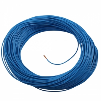 100m Cabo Flex. Automotivo 1.00mm Azul - Cód.8100